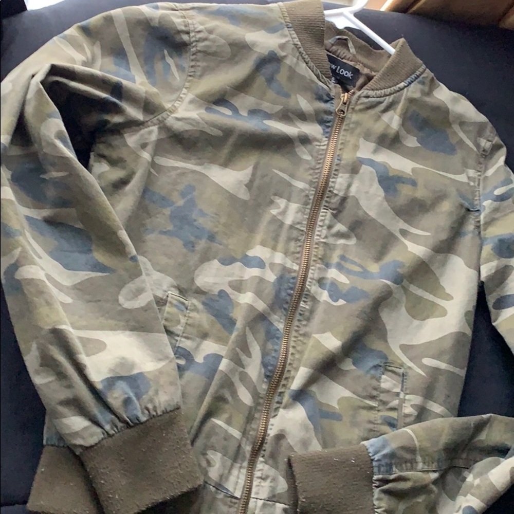 camouflage jacket